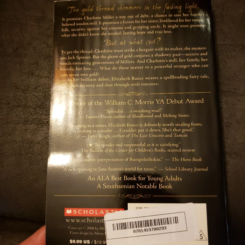 A Curse Dark‎ as Gold by Elizabeth C. Bunce